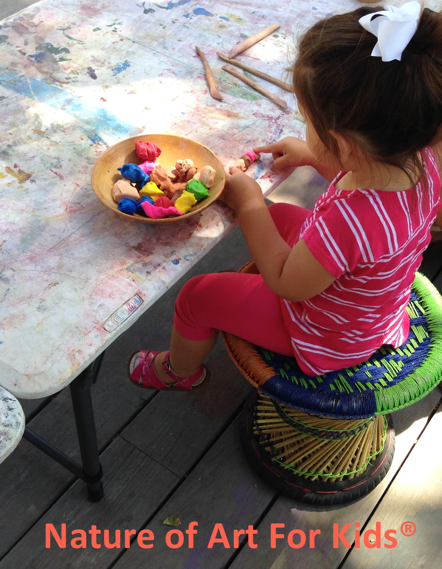 Playing With Clay Is a Relaxing Activity For Kids